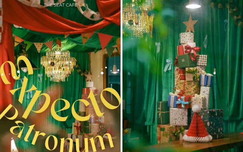 10 quán cafe trang trí Noel ở Sài Gòn đẹp ‘rụng tim’ để checkin