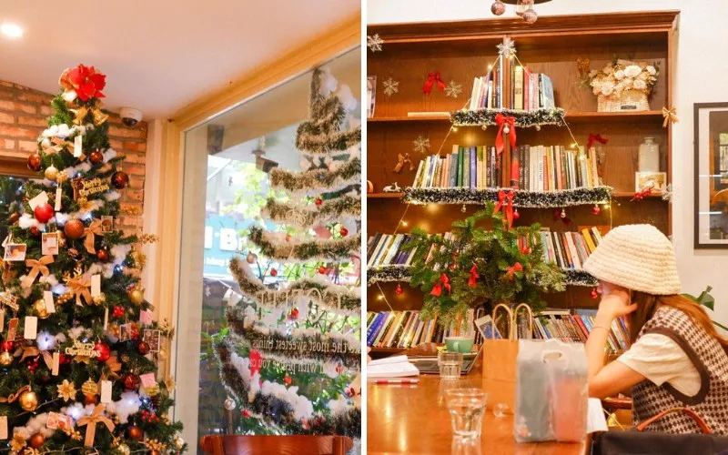 13 quán cafe trang trí Noel đẹp ở Hà Nội để checkin