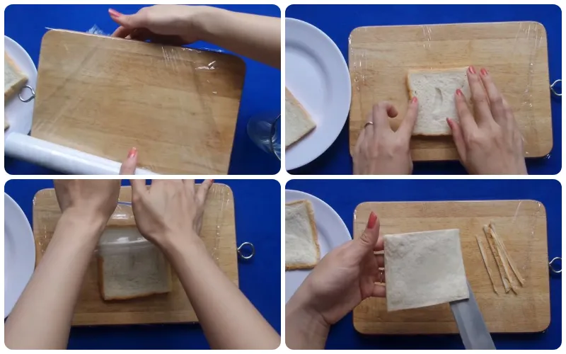 2 cách làm bánh mì sandwich cuộn xúc xích và cuộn phô mai đơn giản cho bữa sáng