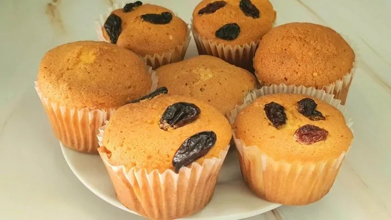 2 cách làm bánh muffin bằng bột bánh pha sẵn