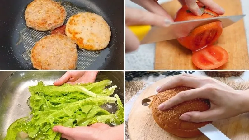 3 cách làm hamburger bò kiểu Mỹ ngon như ngoài hàng