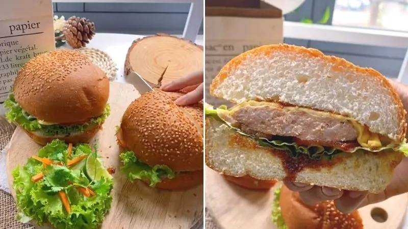 3 cách làm hamburger bò kiểu Mỹ ngon như ngoài hàng