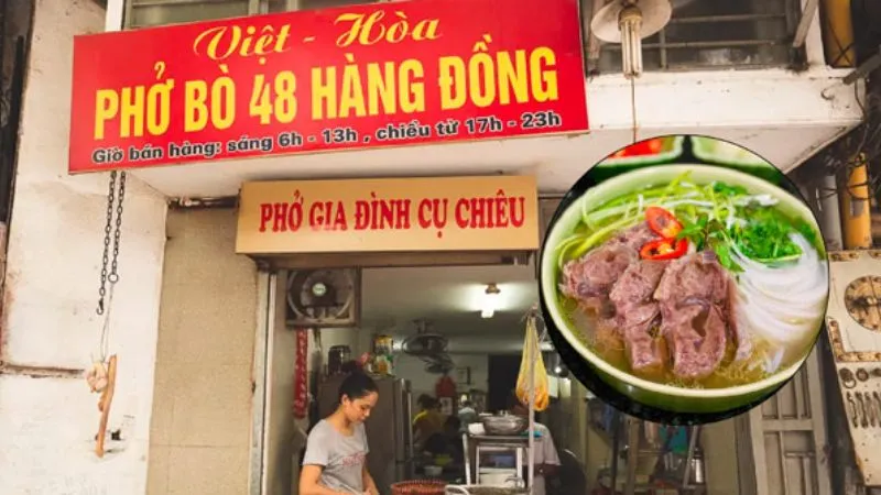 3 quán phở có tên gọi độc lạ, topping và cách ăn cũng có ‘102’ tại Hà Thành