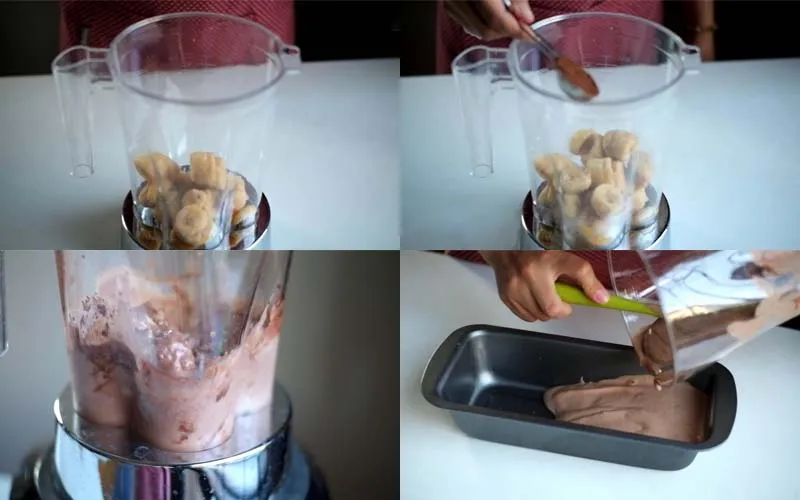 4 cách làm kem chuối xay tại nhà với những nguyên liệu sẵn có