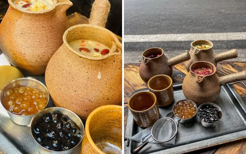 5 địa chỉ thưởng thức trà sữa đất nung ngon nhất tại Hà Nội