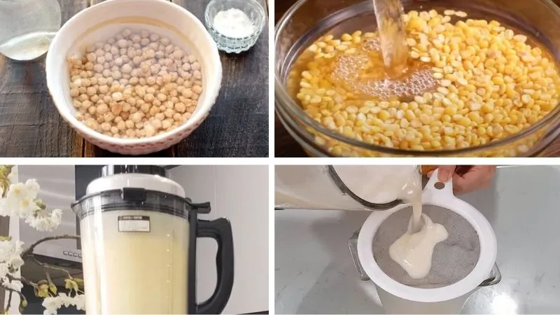 8 cách làm sữa đậu gà thơm ngon, dinh dưỡng cho bé