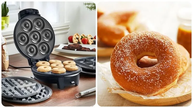 8 máy làm bánh donut mini được ưa chuộng hiện nay