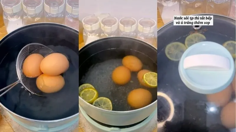 Bóc trăm trứng trong tích tắc với cách luộc trứng dễ bóc vỏ này