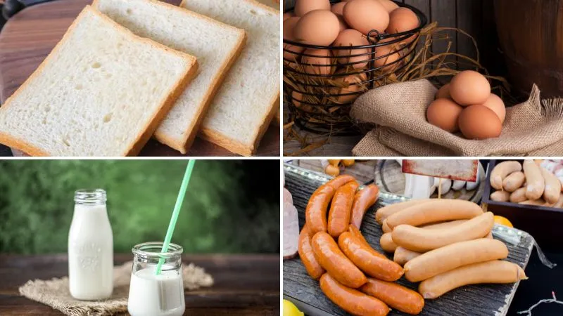 Bữa sáng nhanh gọn chỉ 15 phút với bánh mì sandwich sữa trứng cực bổ dưỡng