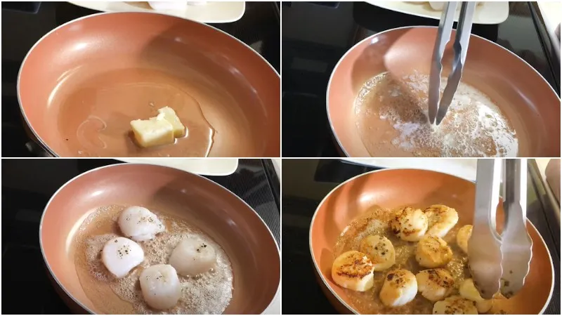 Cách áp chảo sò điệp đơn giản, thịt sò mềm, mọng nước và ngọt thơm