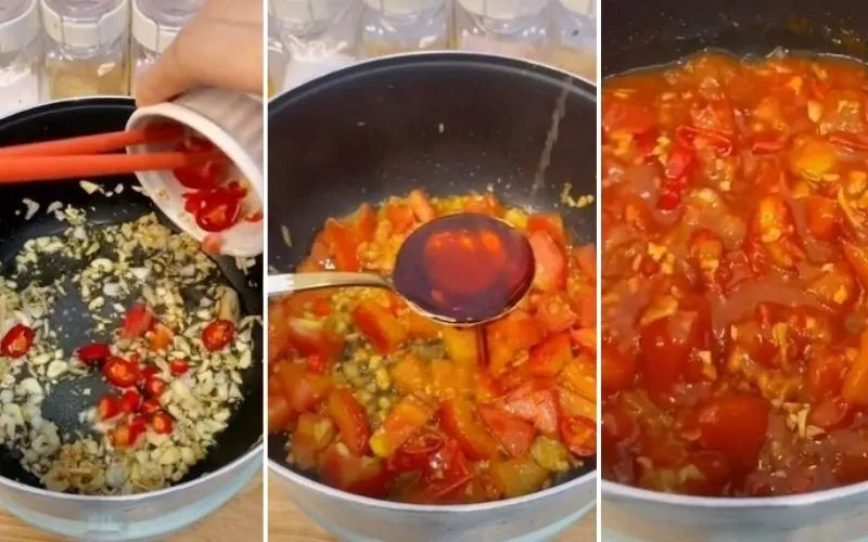 Cách kho cá nục với cà chua thơm ngon, không nát