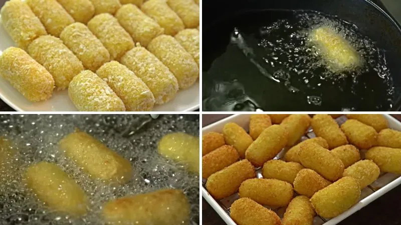 Cách làm bánh bao khoai tây Croquette thơm bùi, béo ngậy cho buổi sáng