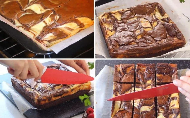 Cách làm bánh cheesecake brownies mềm mịn, hấp dẫn ăn mãi không thôi