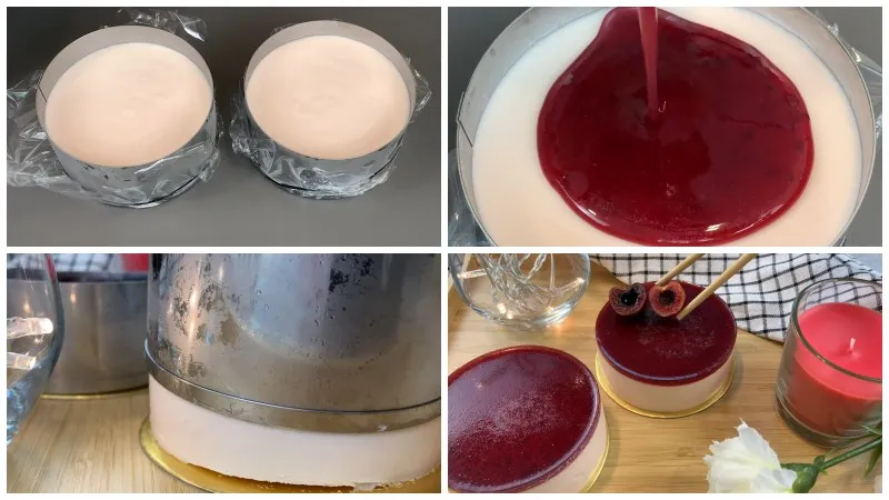 Cách làm bánh Cheesecake Cherry đơn giản tại nhà