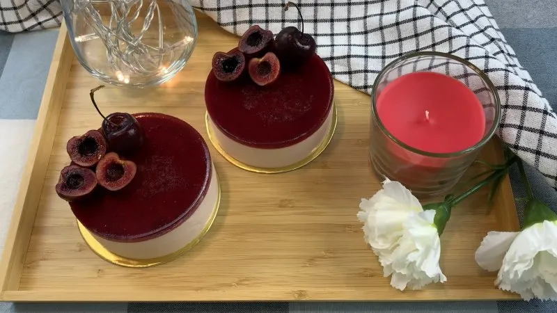 Cách làm bánh Cheesecake Cherry đơn giản tại nhà