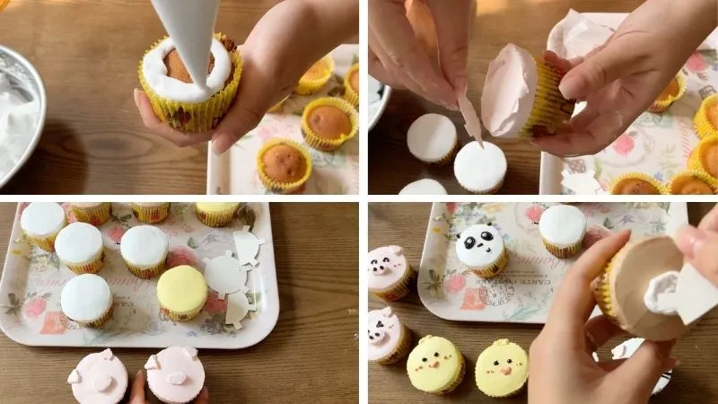 Cách làm bánh cupcake dễ thương, vô cùng đơn giản tại nhà