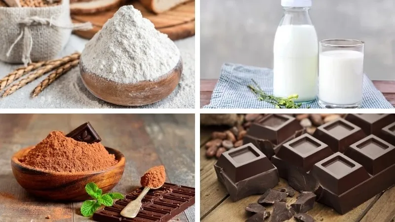 Cách làm bánh mì bơ sữa cacao nhân socola bùi béo, ngọt thanh