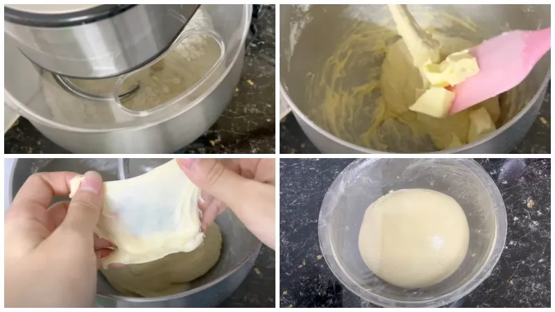 Cách làm bánh mì chà bông sốt dầu trứng béo thơm, mềm mịn