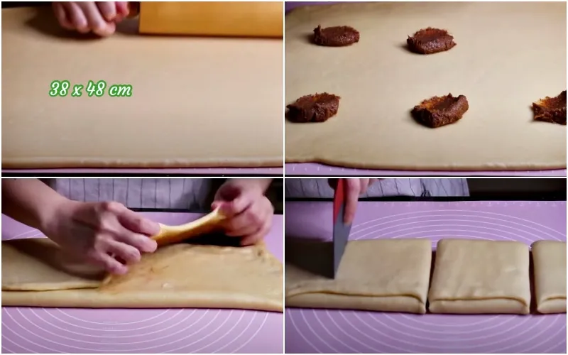 Cách làm bánh mì cuộn quế hấp dẫn như ngoài hàng