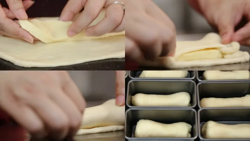 Cách làm bánh mì phô mai chà bông thơm ngon, béo ngậy