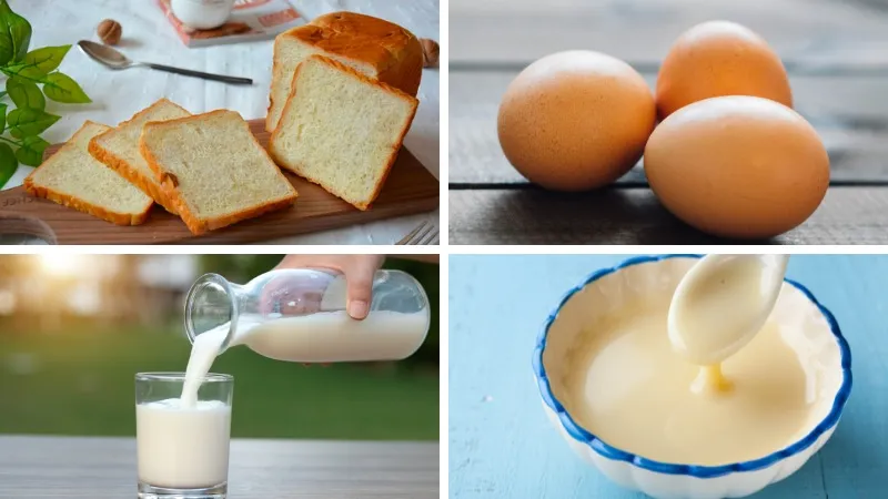 Cách làm bánh mì sandwich nướng trứng sữa béo thơm, cực đơn giản