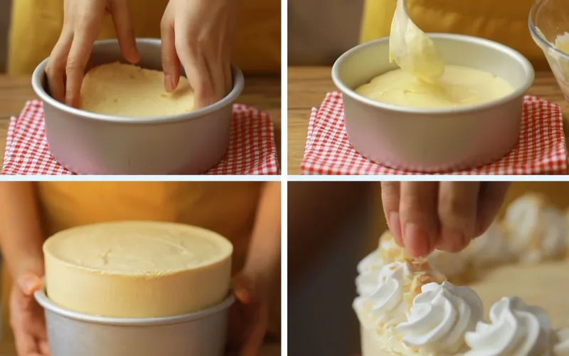 Cách làm bánh mousse sầu riêng mềm tan, thơm lừng tại nhà