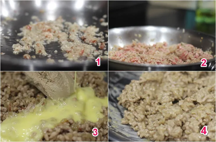 Cách làm bánh Pateso ngàn lớp nhân thịt thơm ngon, đơn giản