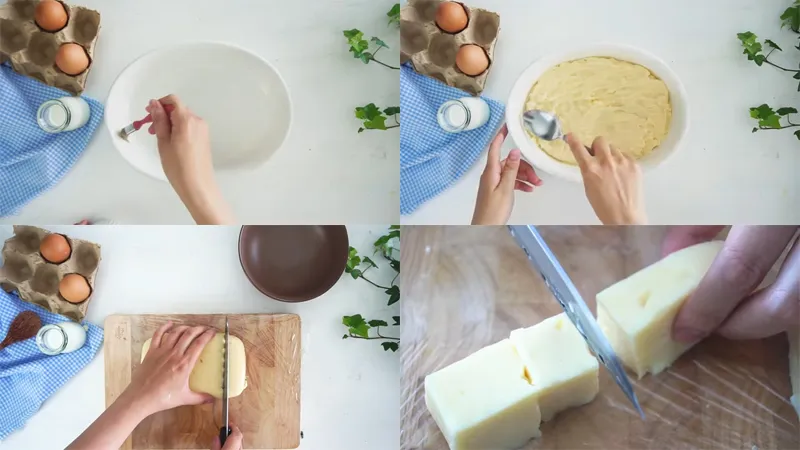 Cách làm bánh sữa tươi bằng bột bắp đơn giản dễ làm