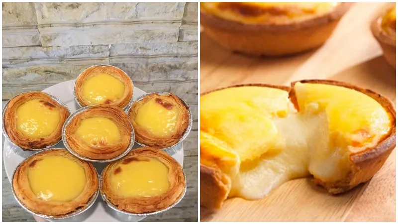 Cách làm bánh tart phô mai Hokkaido mềm thơm, sánh mịn, ăn ngon cực thích