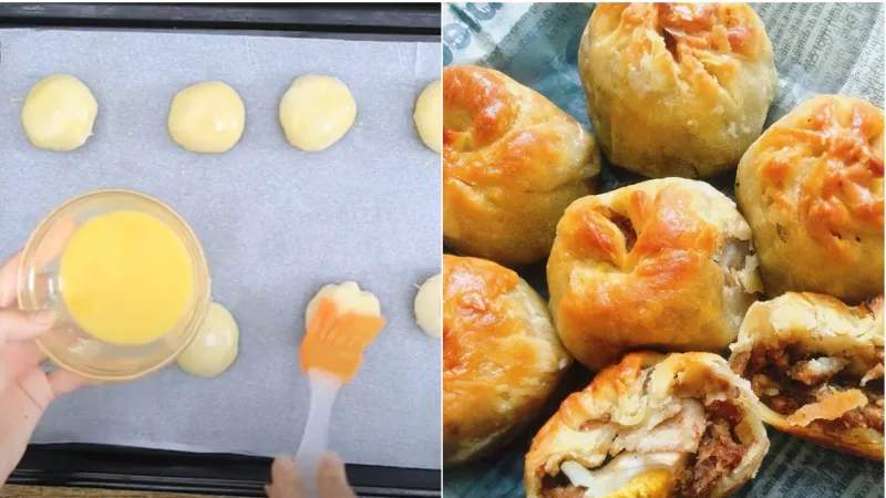 Cách làm bánh xíu páo đặc sản Nam Định mềm ngon hấp dẫn