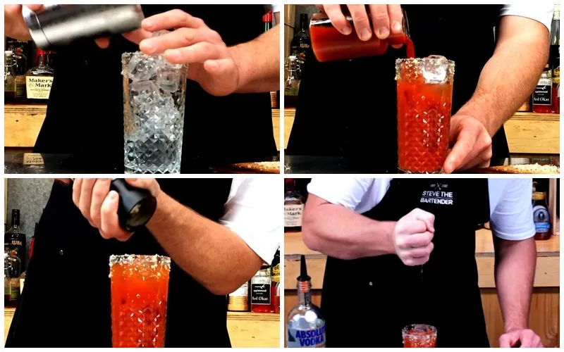 Cách làm Bloody Mary cocktail ‘đẫm máu’ đỏ rực, đầy hấp dẫn