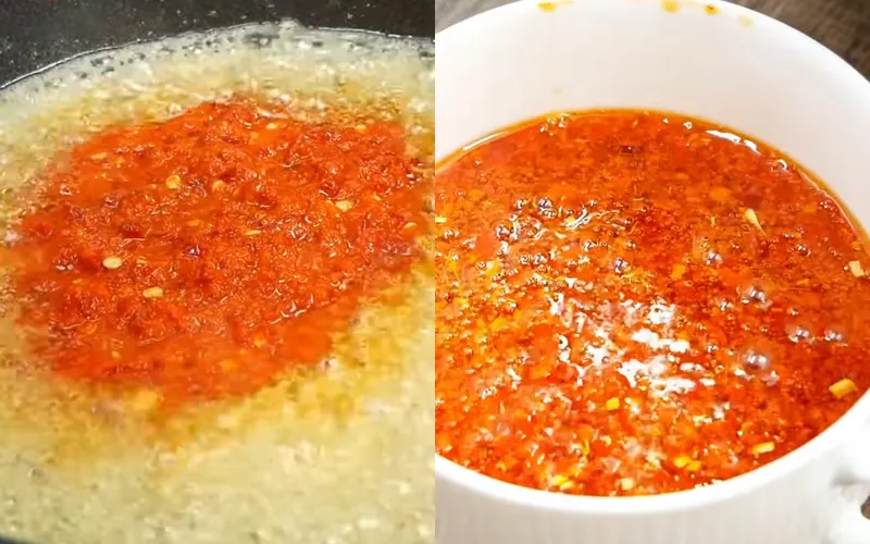 Cách làm bún chay nấm sa tế đậu hũ cà chua ngon dễ làm tại nhà