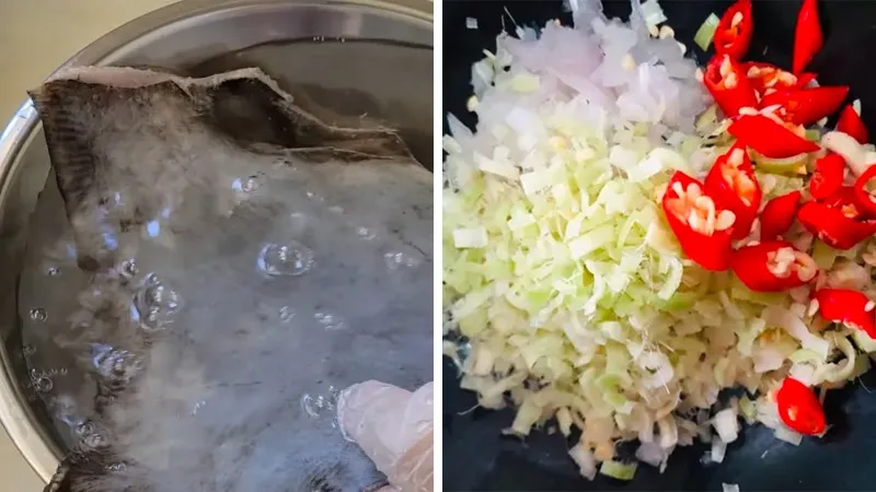 Cách làm cá đuối kho nghệ đơn giản, ăn ngon khó cưỡng