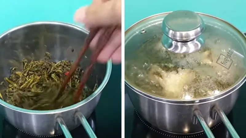 Cách làm canh rau sắn nấu canh cá ngon ngọt, dễ làm