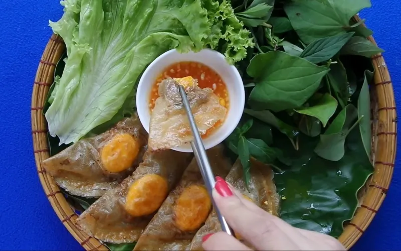 Cách làm chả giò trứng bùi béo, giòn ngon chiêu đãi cả nhà