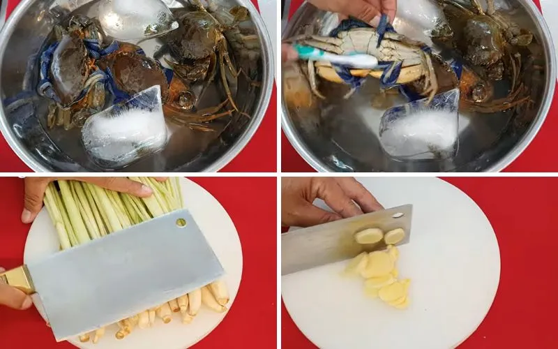 Cách làm cua biển hấp sả ngon không kém gì nhà hàng lại cực dễ làm