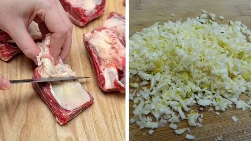 Cách làm dẻ sườn bò nướng bằng nồi chiên không dầu, thịt mềm và thấm vị