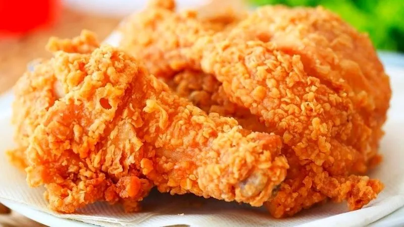Cách làm gà rán KFC bằng nồi chiên không dầu giòn rụm ăn không ngấy