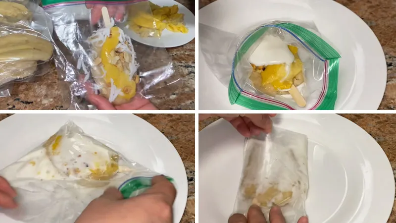 Cách làm kem chuối sầu riêng thơm ngon, đơn giản tại nhà