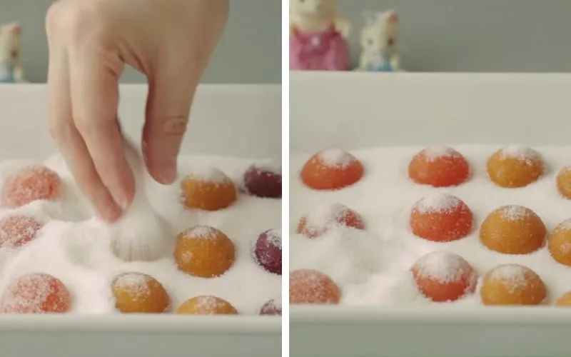 Cách làm kẹo dẻo 3 màu đơn giản, không cần gelatin