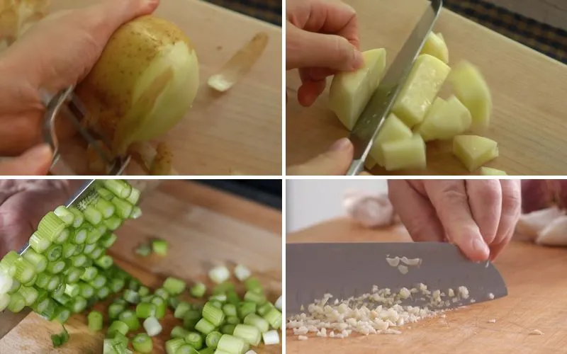 Cách làm khoai tây tẩm tỏi đậm vị, làm món ăn vặt nhâm nhi cuối tuần
