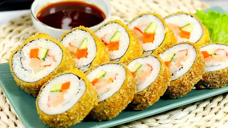 Cách làm kimbap chiên giòn ngon kiểu Hàn Quốc