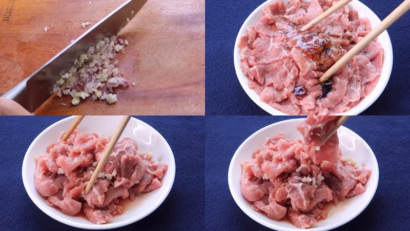 Cách làm miến trộn thịt bò rau củ dai ngon hấp dẫn