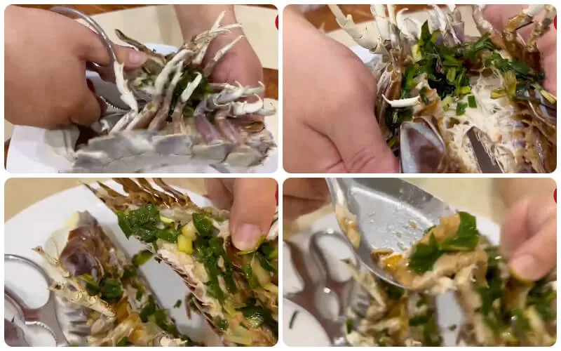 Cách làm món bọ biển nướng mỡ hành béo ngậy, ăn cực mê