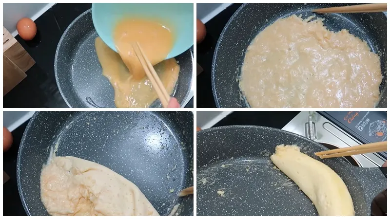 Cách làm món cơm trứng omelet nhanh gọn, béo thơm cho cả nhà