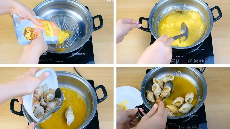 Cách làm món ốc bulot xào bơ tỏi thơm nức mũi