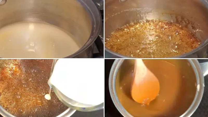 Cách làm panna cotta sốt caramel hạt hồ đào ngon béo khó cưỡng