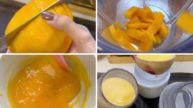 Cách làm pudding xoài thanh mát, giải nhiệt ngày hè