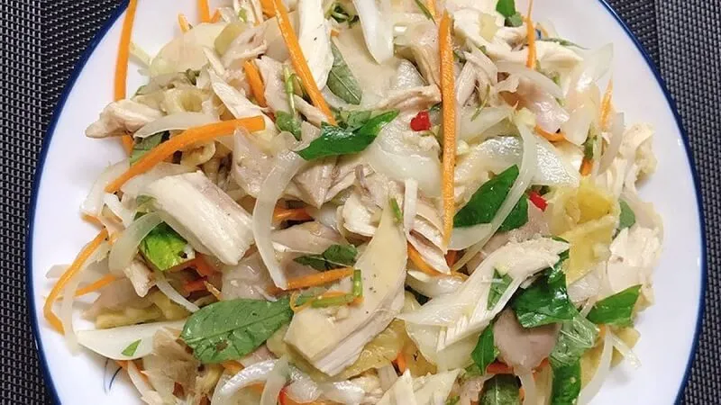 Cách làm salad gà xé hấp dẫn đơn giản ngon mê ly dễ làm tại nhà