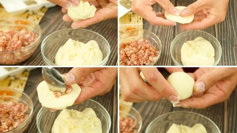 Cách làm súp khoai tây viên nhân thịt thơm lừng, hấp dẫn